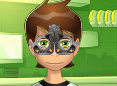 Ben10 no Médico de Olhos